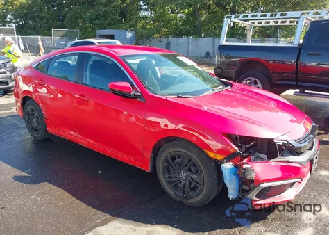 2020 Honda Civic Lx z USA, uszkodzony, nr VIN 2HGFC2F68LH569074